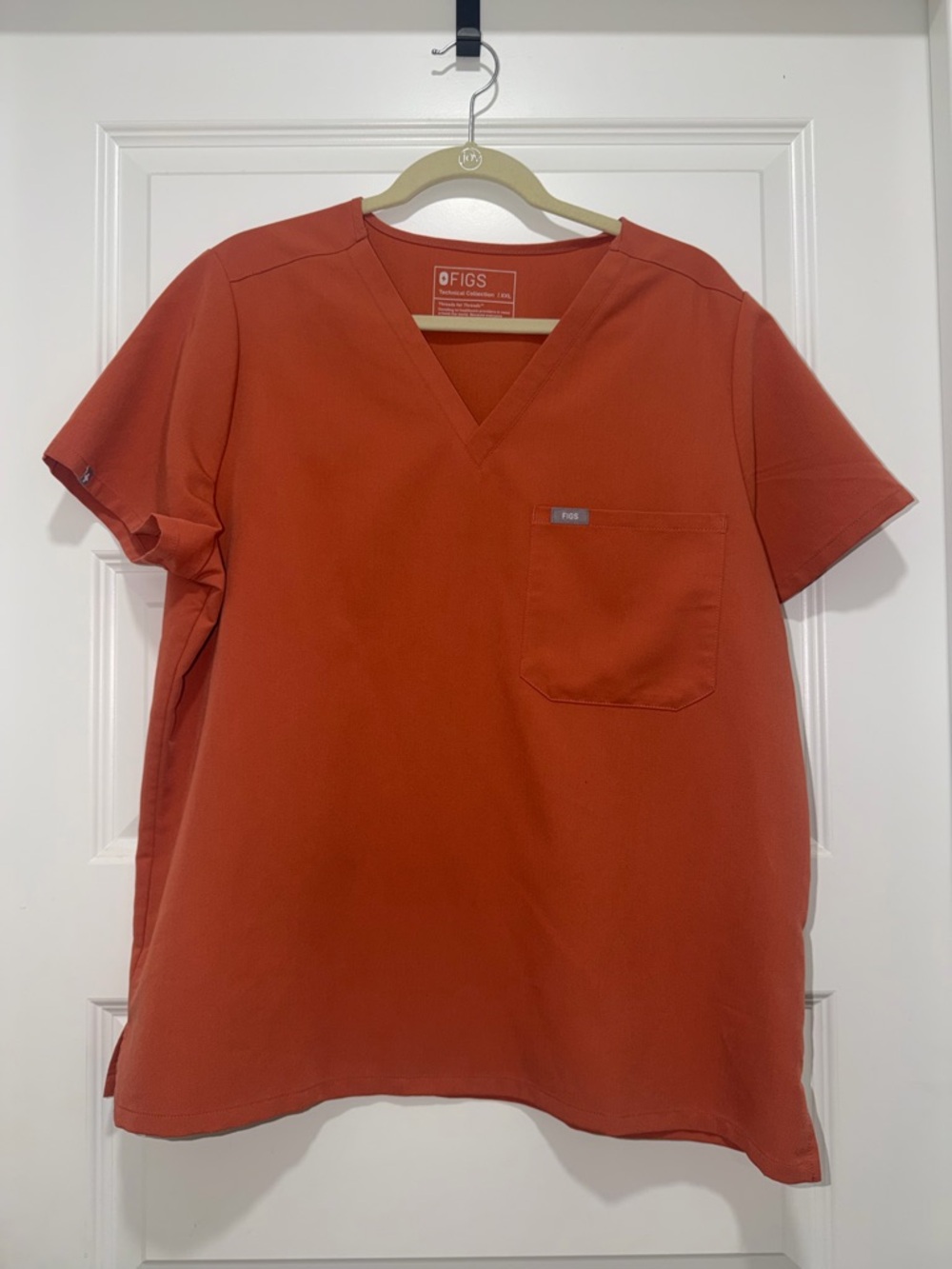 Figs Women’s Catarina Terracotta top